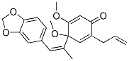 CAS#: 62532-61-0， 4-[(Z)-2-(1,3-Benzodioxol-5-Yl)-1-Methylvinyl]-4,5-Dimethoxy-2-(2-Propenyl)-2,5-Cyclohexadien-1-One