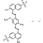 CAS#: 6262-04-0， Disodium 5-({4-[(4-Amino-6-Sulfonato-1-Naphthyl)Diazenyl]-2-Methoxy-5-Methylphenyl}Diazenyl)-6-Hydroxy-2-Naphthalenesulfonate
