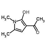 CAS#: 62672-69-9， 1-(2-Hydroxy-1,5-Dimethyl-1H-Pyrrol-3-Yl)Ethanone