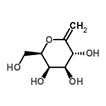 CAS#: 62771-96-4， (6R)-2,6-Anhydro-1-Deoxy-6-(Hydroxymethyl)-L-Arabino-Hex-1-Enitol