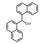 结构式 CAS# 62784-66-1, 二-1-萘基甲醇