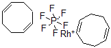 CAS#: 62793-31-1， Bis(Cycloocta-1,5-Diene)Rhodium(I) Hexafluorophosphate