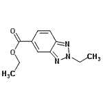 CAS#: 628294-66-6， ethyl 2-ethylbenzotriazole-5-carboxylate