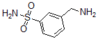 结构式 CAS# 628298-58-8, 3-(氨基甲基)-苯磺酰胺