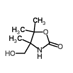 CAS#: 62977-64-4， 4-(Hydroxymethyl)-4,5,5-Trimethyl-1,3-Oxazolidin-2-One