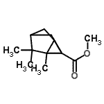 CAS 登录号：630106-39-7， 甲基2,3,3-三甲基三环[2.2.1.0<sup>2,6</sup>]庚烷-1-羧酸酯