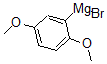 结构式 CAS# 63039-47-4, 溴(2,5-二甲氧基苯基)-镁