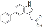 CAS#: 6306-05-4， 2-(2-Methyl-5-Phenyl-1H-Indol-3-Yl)Acetic Acid