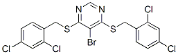 CAS#: 6308-37-8， 5-Bromo-4,6-Bis[(2,4-Dichlorophenyl)Methylsulfanyl]Pyrimidine
