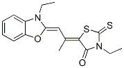 CAS#: 63123-26-2， 3-Ethyl-5-[2-(3-Ethyl-(3H)-Benzoxazol-2-Ylidene)-1-Methylethylidene]-2-Thioxothiazolidin-4-One