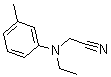 CAS#: 63133-74-4， [Ethyl(3-Methylphenyl)Amino]-Acetonitrile