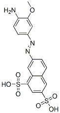 CAS#: 63182-23-0， 7-(4-Amino-3-Methoxyphenylazo)-1,3-Naphthalenedisulfonic Acid