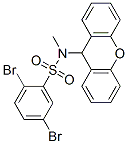 CAS#: 6320-56-5， 2,5-Dibromo-N-Methyl-N-(9H-Xanthen-9-Yl)Benzenesulfonamide