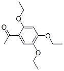 结构式 CAS# 63213-29-6, 1-(2,4,5-三乙氧基苯基)乙烷-1-酮