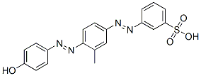 CAS#: 63216-99-9， 3-[[4-[(4-Hydroxyphenyl)Azo]-3-Methylphenyl]Azo]Benzenesulfonic Acid
