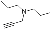 structure of CAS# 6323-79-1, 3-Dipropylamino-1-Propyne;Propargyl-Dipropyl-Amine;Propargyldipropylamine;N,N-Dipropyl-2-Propyn-1-Amine