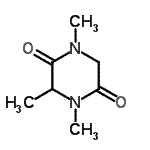 CAS#: 63273-60-9， 1,3,4-Trimethyl-2,5-Piperazinedione