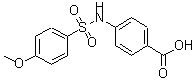 CAS#: 63421-69-2， 4-{[(4-Methoxyphenyl)Sulfonyl]Amino}Benzoic Acid