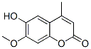CAS#: 6345-62-6， 6-Hydroxy-7-Methoxy-4-Methyl-2H-1-Benzopyran-2-One