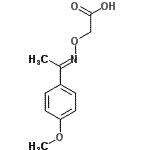 CAS#: 63564-07-8， ({(E)-[1-(4-Methoxyphenyl)Ethylidene]Amino}Oxy)Acetic Acid