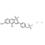 CAS#: 6360-14-1， Disodium 6-Amino-4-Hydroxy-3-{[4-(Sulfonatomethyl)Phenyl]Diazenyl}-2-Naphthalenesulfonate