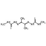 CAS#: 63618-91-7， 2,2'-(2,3-Butanediylidene)Bis(N-Methylhydrazinecarbothioamide)