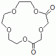 CAS 登录号：63689-58-7， 2,6-二氧代-15-冠醚-5