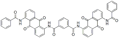 CAS#: 6370-78-1， N,N'-Bis[5-(Benzoylamino)-9,10-Dihydro-9,10-Dioxo-1-Anthryl]Isophthaldiamide