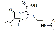 CAS#: 63701-32-6， (5R,6S)-3-[[2-(Acetylamino)Ethyl]Thio]-6-[(R)-1-Hydroxyethyl]-7-Oxo-1-Azabicyclo[3.2.0]Hept-2-Ene-2-Carboxylic Acid
