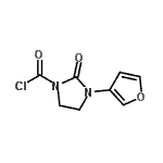 CAS#: 63707-01-7， 3-(3-Furyl)-2-Oxo-1-Imidazolidinecarbonyl Chloride