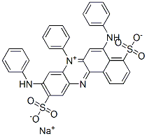 CAS#: 6378-88-7， Sodium 7-Phenyl-5,9-Bis(Phenylamino)-4,10-Disulphonatobenzo[a]Phenazinium