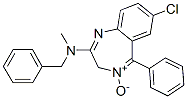 CAS#: 63991-69-5， 7-Chloro-N-Methyl-5-Phenyl-N-(Phenylmethyl)-3H-1,4-Benzodiazepin-2-Amine4-Oxide