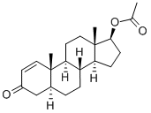 CAS#: 64-82-4， 17-beta-Hydroxy-5alpha-Androst-1-En-3-One Acetate