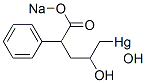 CAS#: 64025-05-4， [2-Hydroxy-4-Phenyl-5-(Sodiooxy)-5-Oxopentyl]Hydroxymercury(II)