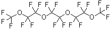 结构式 CAS# 64028-04-2, 1,1,1,3,3,4,4,6,6,7,7,9,9,10,10,12,12,12-十八氟-2,5,8,11-四氧杂十二烷