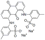 CAS#: 6408-68-0， Disodium 4,4'-[(9,10-Dihydro-9,10-Dioxo-1,8-Anthrylene)Diimino]Bis(Toluene-3-Sulphonate)