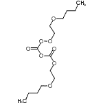 CAS 登录号：6410-72-6， 2-丁氧乙基[(2-丁氧乙基)过氧]羰基碳酸酯