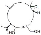 CAS#: 64180-67-2， (1R,4E,6S,7R,10E,14R)-6-Hydroxy-10,14-Dimethyl-7-(1-Methylethenyl)-15-Oxabicyclo[12.1.0]Pentadeca-4,10-Diene-4-Methanol
