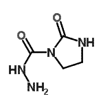 CAS 登录号：64341-24-8， 2-氧代-1-咪唑烷甲酰肼