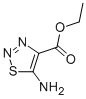 结构式 CAS# 6440-02-4, 5-氨基-1,2,3-噻二唑-4-羧酸乙酯