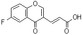 CAS#: 64481-25-0， (2E)-3-(6-Fluoro-4-oxo-4H-chromen-3-yl)acrylic acid