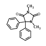 CAS#: 6456-01-5， 1,3-Dimethyl-5,5-Diphenyl-2,4-Imidazolidinedione