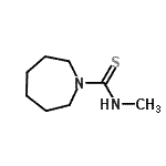 CAS#: 64575-42-4， N-Methyl-1-azepanecarbothioamide