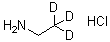 CAS#: 64585-12-2， Ethan-2,2,2-D3-Amine Hydrochloride