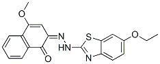 CAS#: 6467-83-0， (2Z)-2-[(6-Ethoxybenzothiazol-2-Yl)Hydrazinylidene]-4-Methoxy-Naphthalen-1-One