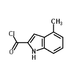 CAS#: 64679-00-1， 4-Methyl-1H-indole-2-carbonyl chloride