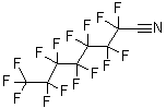 结构式 CAS# 647-12-1, 全氟辛腈