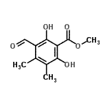 CAS#: 647013-80-7， Methyl 3-formyl-2,6-dihydroxy-4,5-dimethylbenzoate