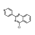 CAS#: 6484-27-1， 4-Chloro-2-(4-Pyridinyl)Quinazoline