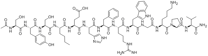 CAS#: 64887-70-3， 4-L-Norleucine-alpha-Melanotropin